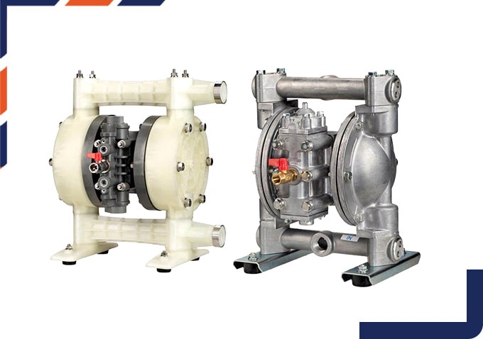 Yamada double diaphragm pumps