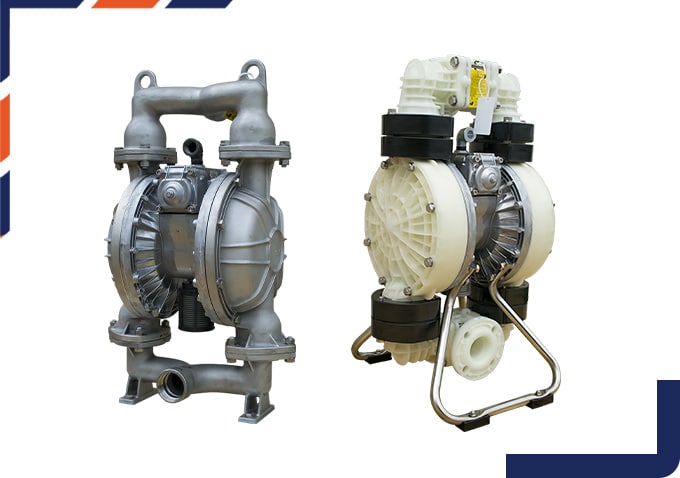 Yamada double diaphragm pumps